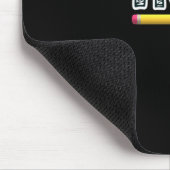 Rechtschreibender Nerd. Funny Statement für Stolz, Mousepad (Ecke)