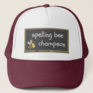 Rechtschreibfehler beim Bee Champeon Spaß Truckerkappe
