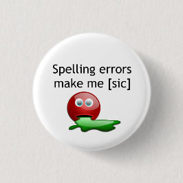 Rechtschreibfehler machen mich zum Grammar-Spaß Button
