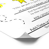 Rechtschreibprüfung für Kinder Poster (Ecke)