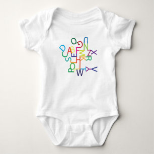Rechtschreibprüfung (Hauptstadt) Baby Strampler