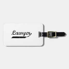 Rechtschreibtypografie Gepäckanhänger