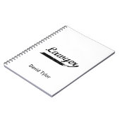 Rechtschreibtypografie Notizblock (Linke Seite)