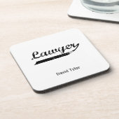 Rechtschreibtypografie Untersetzer (Linke Seite)