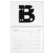 Rechtschreibung Alphabet 24 Monate Kalender (Jan 2026)