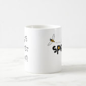 Rechtschreibungs-Bienen-Meister-Tasse Kaffeetasse (Mittel)