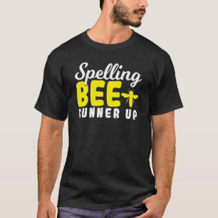 Rechtschreibwettbewerb Biene auf dem 2. Platz T-Shirt