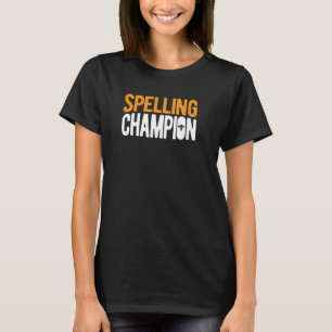 Rechtschreibwettbewerb Biene Gewinner Schule Recht T-Shirt