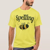 Rechtschreibwettbewerb für Biene, die Bienen verst T-Shirt (Vorderseite)