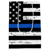 Rechtsdurchsetzung der Polizei in der "Blue Line" Mittlere Geschenktüte (Rückseite)