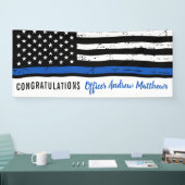 Rechtsdurchsetzung durch den Abschluss der Polizei Banner (Messe)