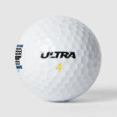 RECHTSETZUNG für TRUMP-Behalten Amerika-sicher Golfball (Logo)