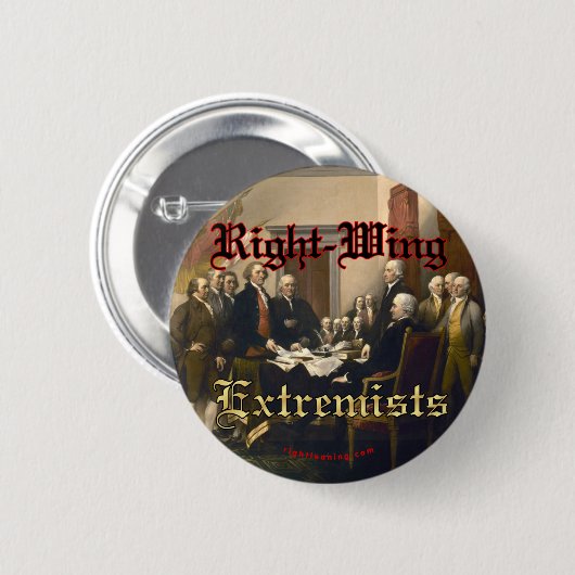Rechtsextreme Button (Vorne & Hinten)