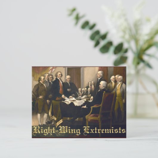 Rechtsextreme Postkarte (Stehend Vorderseite)