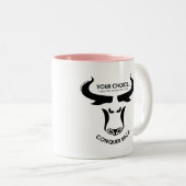 Rechtshändige BRCA Previvor Kaffeetasse (VorderseiteRechts)