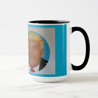 Rechtshändige Eröffnungskaffeetasse Donald Trump Tasse