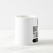 Rechtshändige Fernlastfahrer-Schalen Kaffeetasse (Mittel)