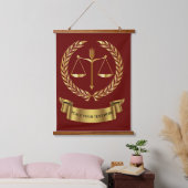 Rechtshilfeamt für Holz-Topped-Tapisserie Wandteppich Mit Holzrahmen (Schlafzimmer)