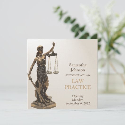 Rechtspraxis Ankündigung (Stehend Vorderseite)