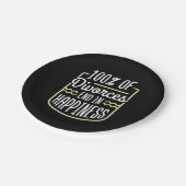 Rechtsscheidungen enden glücklich pappteller (Schrägansicht)