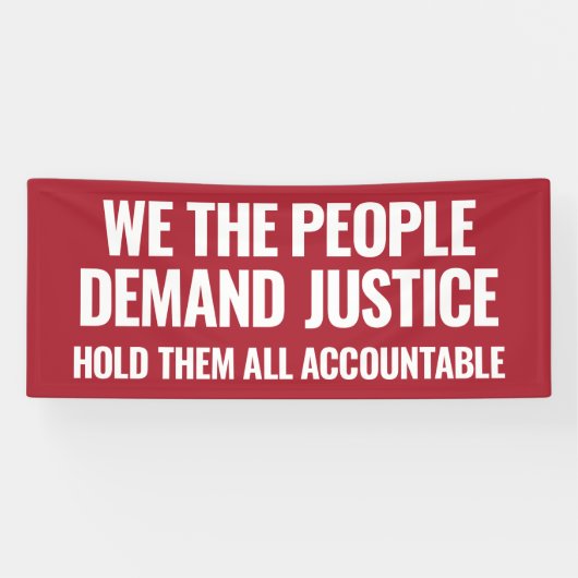 Rechtsschutz | 6 Ft Banner | Rot (Horizontal)