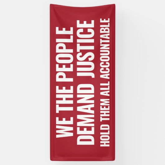 Rechtsschutz | 6 Ft Banner | Rot (Vertikal)