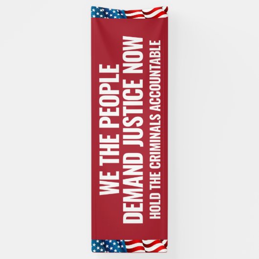 Rechtsschutz | 8 Ft Banner | Rot (Vertikal)