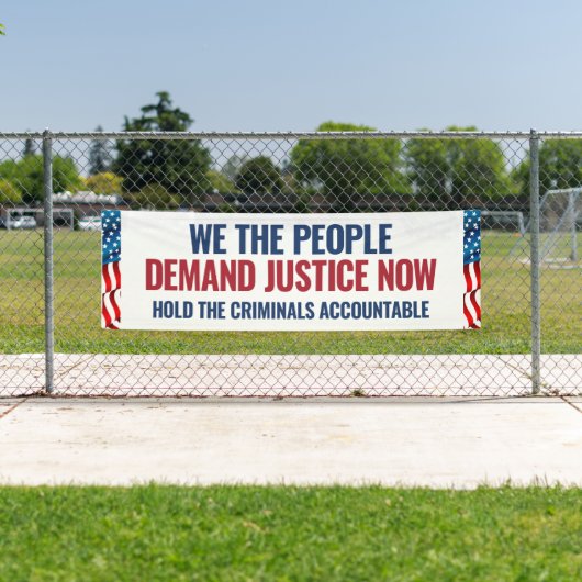 Rechtsschutz | 8 Ft Banner | weiß (Insitu)