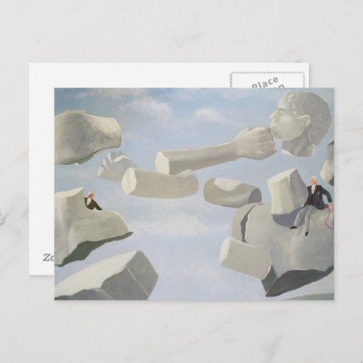 Rechtsstreit-Ärger Postkarte (Vorne/Hinten)