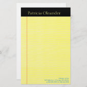 Rechtstitel Briefpapier (Vorne/Hinten)