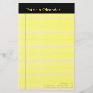 Rechtstitel Briefpapier