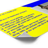 RECHTSVORSCHRIFTEN POSTER (Ecke)