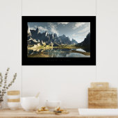 rechtzeitig gefroren poster (Küche)