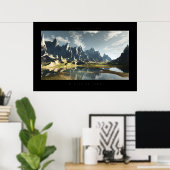 rechtzeitig gefroren poster (Heimbüro)