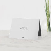 RECHTZEITKARTE DANKESKARTE (Rückseite)