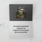 RECHTZEITKARTE DANKESKARTE (Innenseite)