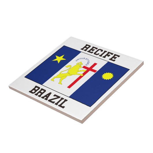 Recife Brasilien Fliese (Seite)