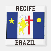 Recife Brasilien Magnet (Vorne)