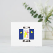 Recife Brasilien Postkarte (Stehend Vorderseite)