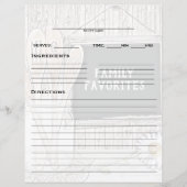 Recipe Binder Beilage (Vorderseite)