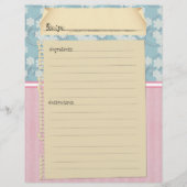 Recipe Binder Beilagen (Vorderseite)