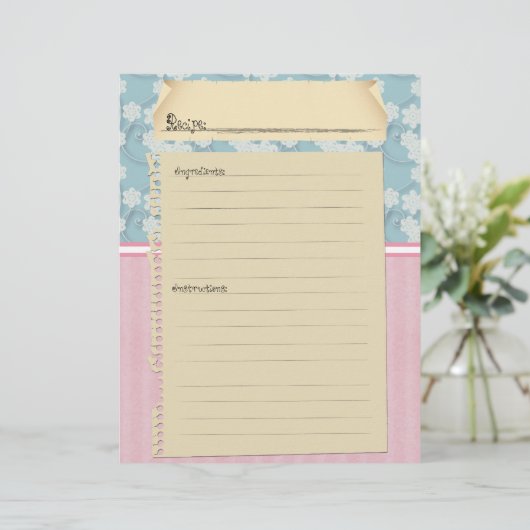 Recipe Binder Beilagen (Stehend Vorderseite)