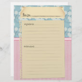Recipe Binder Beilagen (Vorne/Hinten)