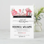 Recipe Bridal Dusche Einladung (Stehend Vorderseite)