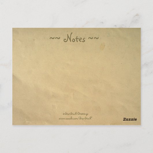 Recipe-Card-Eier Postkarte (Rückseite)