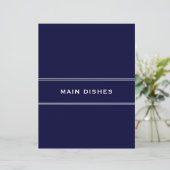 Recipe Dividende Main Geschirr Navy Blue (Stehend Vorderseite)