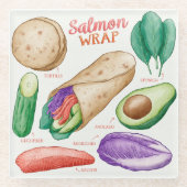  Recipe Glass Coaster Glasuntersetzer (Vorderseite)