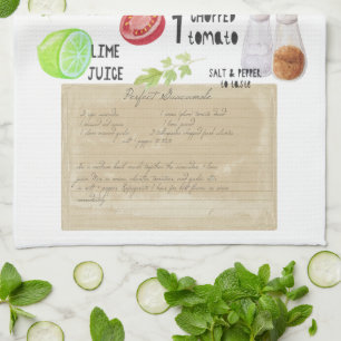 Recipe Heirloom Tea Handtücher