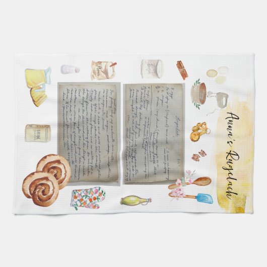 Recipe Heirloom Tea Handtücher (Horizontal)