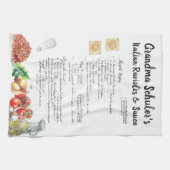 Recipe Heirloom Tea Handtücher (Horizontal)